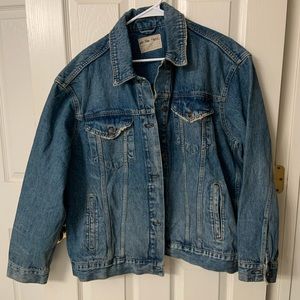 Free People over side Jean Jacket